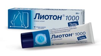 Лиотон 1000 туба(гель д/наружн. прим.) 1000ЕД/г 50г №1